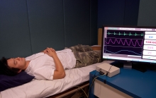 Electro-cardiogram Monitoring Bed Sheet designed by Prof. Zhang Yuan-ting monitors heart rate and blood pressure on a 24-hour basis, which greatly benefits heart disease patients and people with high risk (elders and hypertension patients)