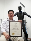 Prof. Charlie C.L. Wang invents a fabricated wetsuit by applying geometric modeling technique