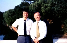 Prof. Cheung Kwok-wai and Prof. Charles K. Kao