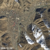 Yushu - before earthquake (SPOT 2.5m, 26 November 2008)