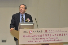 Professor Eric S. Maskin, 2007 Nobel laureate in Economic Sciences