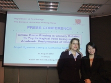 Prof. Catherine McBride (left) and Dr. Angel Leung, Department of Psychology, CUHK