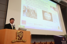 Prof. H.K. Tsang, presents an overview on history, achievements and recent developments of the Department of Electronic Engineering, CUHK