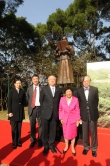 (From left) Ms. Bai Yongjie, Ministry of Foreign Affairs, PRC; Prof. Joseph Sung; Mr. Wang Hui, Liaison Office of the Central People's Government in Hong Kong; Dr. Lily Sun; and Mr. T. Chang, Headmaster, Diocesan Boys' School