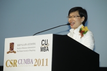 Ms. Florence Hui, Under Secretary for Home Affairs, HKSAR Government