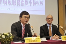 Professor Ka Leung CHAN (left), Professor of Medicine &amp; Therapeutics and Dr Aric Josun HUI, Clinical Assistant Professor (honorary), Department of Medicine &amp; Therapeutics, CUHK