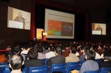 About 700 guests attend the lecture