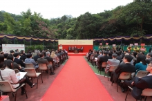 About 150 guests attend the Foundation Stone Laying Ceremony of CW Chu College, CUHK.