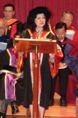 Prof. Jin Sheng-hwa Serena delivering an address