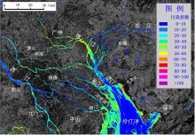 珠江三角洲水環境污染監測圖