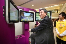 Exhibition panels and interactive games to showcase the achievements and contributions of CUHK in the past 50 years and to present its future plans to the public.