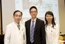 (from left) Prof. Vincent Wong, Deputy Director, CUHK Center for Liver Health; Prof. Henry Chan, Director of the Center and Prof. Grace Wong, Associate Professor, Department of Medicine and Therapeutics, Faculty of Medicine of CUHK