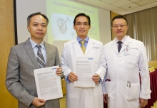 (From left) Prof. Paul K.S. CHAN, Chairman, Department of Microbiology; Prof. Nelson L.S. LEE, Head of Division of Infectious Diseases, Department of Medicine &amp; Therapeutics; and Prof. David S.C. HUI, Stanley Ho Professor of Respiratory Medicine, Department of Medicine and Therapeutics at CUHK present their two recent research studies which reveal infections caused by RSV and influenza among Hong Kong adults and elderly could be life-threatening.