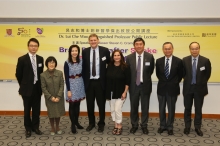 A group photo of Prof. Steven Cramer and guests.