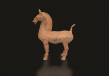 Grey pottery horse
Eastern Han, 2nd century
Collection of Art Museum, Gift of Dr. T. T. Tsui (1998.0045)