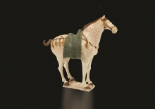 Saddled horse with three-colour glaze
Tang, First half, 8th century
Mr. Frank K.L. Wu Collection