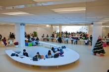 The newly developed underground space – The Learning Garden