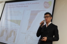 Prof. Tony Mok, Professor, Department of Clinical Oncology at CUHK shares the research findings that molecular targeted therapy is superior to standard first-line chemotherapy in treating ALK-positive lung cancer patients.