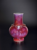 Vase with flambé glaze
Qing, Qianlong reign (1736-1795) 
Huaihaitang Collection