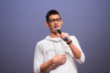 The NBA professional basketball player Jeremy Lin visits CUHK to speak on ‘Redefining Success’.