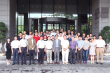 A group photo of participants of the inception meeting.