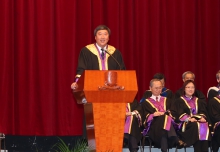 CUHK holds the Inauguration Ceremony for Undergraduates today.