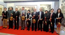 Opening Ceremony of the Chinese Painting Exhibition.