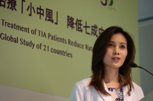 Dr. Yannie SOO, Clinical Professional Consultant,  Department of Medicine and Therapeutics states that TIA can be a warning of a more severe stroke.