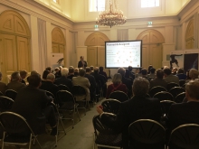 Prof. Joseph Sung, Vice-Chancellor of CUHK, speaks on “The Future City Design: Age & Environment Friendly by Technology” at the City Seminar held at the Utrecht City Hall.