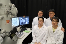 Prof. Byung-Ho Kang and his research team members: Keith Ka Ki Mai, Pengfei Wang and Dr Zizhen Liang