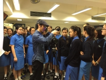 Video production workshop by artist and video journalist Kenji Wong.