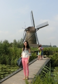 Janet Ng enjoys her time in Rotterdam, Netherlands.