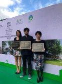 The consultancy team led by Mr. Henry Lo (middle), Associate Director of CAHR, CUHK offers professional advice on revitalization of the Old Tai Po Police Station which was transformed into a Green Hub for sustainable living.