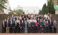 A group photo of the participants of the CUHK/DLR Joint International Workshop on InSAR Technologies for Urban Infrastructural Health Diagnosis.