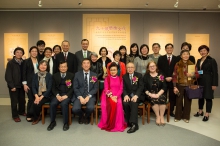 The opening ceremony of the Exhibition from CUHK Library's of Yam Pak Collection.