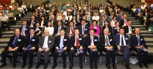 Representatives of member institutions gather for the Annual Meeting of the Guangdong-Hong Kong-Macau University Alliance.