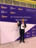 The Powered Ankle-Foot Prosthesis invented by Prof. LIAO Wei Hsin, Mr. GAO Fei and Mr. LIU Yannan won the Gold Medal in the 46th International Exhibition of Inventions of Geneva.