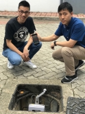 CUHK has successfully developed a wireless network for smart drainage system by creatively making use of the manhole cover as a part of its integrated sensor module and ubiquitous wireless network to provide real-time information on drainage performance, concentration of gases and water level.