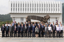 A group photo of CAS-CUHK members