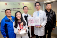 CUHK study reveals 1 in 6 diabetic patients project rapid kidney function decline and preliminarily identified five genetic markers and other risk factors that are linked to the decline.
(From left: Diabetic kidney disease (DKD) patient Mr. MAK; Dr. Andrea LUK, Associate Professor of the Division of Endocrinology and Diabetes; Prof. Cheuk Chun SZETO of the Division of Nephrology ;  Prof. Ronald MA of the Division of Endocrinology and Diabetes,  Department of Medicine and Therapeutics, Faculty of Medicine at CUHK; and DKD patient Mr. FU.)