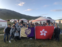 CUHK Robotic team contest at Mongolia.