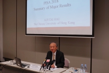 中大卓敏教育心理學講座教授兼香港PISA 2018項目主理人侯傑泰教授