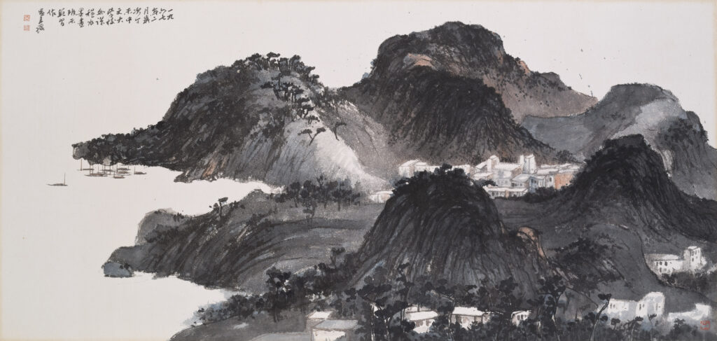 A Snapshot of Hong Kong (1967) by Lui Shou-kwan<br />
Collection of the Art Museum, CUHK