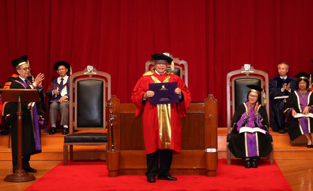 香港中文大學頒授榮譽博士學位予四位傑出人士 | 香港中文大學傳訊及公共關係處