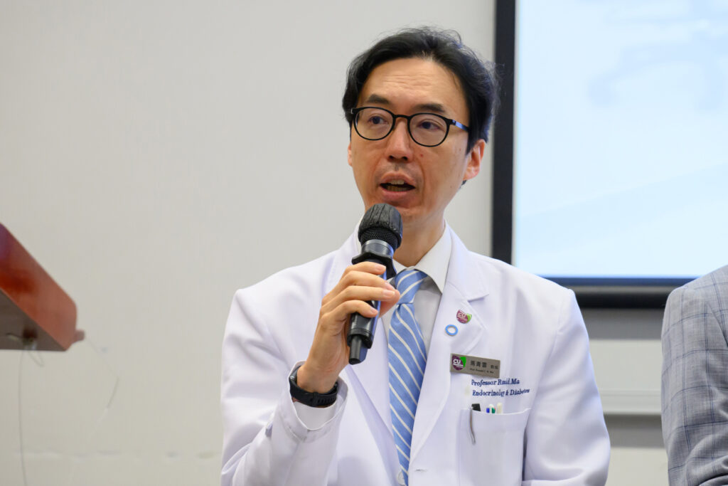 Professor Ronald Ma explains that biobank not only stores a vast amount of genetic data, but also biospecimens with the potential to generate a variety of other biomarker information, and therefore great potential to advance genomic research.