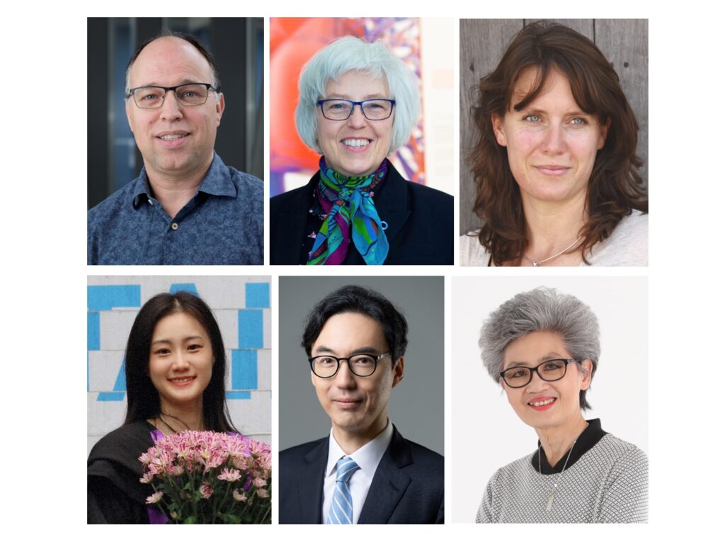 Investigators of the study are:<br />
(First row, from left) Associate Professor Leen ‘t Hart from Leiden University, Professor Alicia Jenkins from Baker Heart and Diabetes Institute, Dr Marieke Blom from Amsterdam UMC; <br />
(Second row, from left) Dr Qiao Jin, first author of the paper; Professor Ronald Ma and Professor Juliana Chan from CU Medicine.