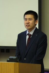 First “Chiu Chin Yin Assistant Professor of Mathematics” appointee Professor Yang Ziquan.