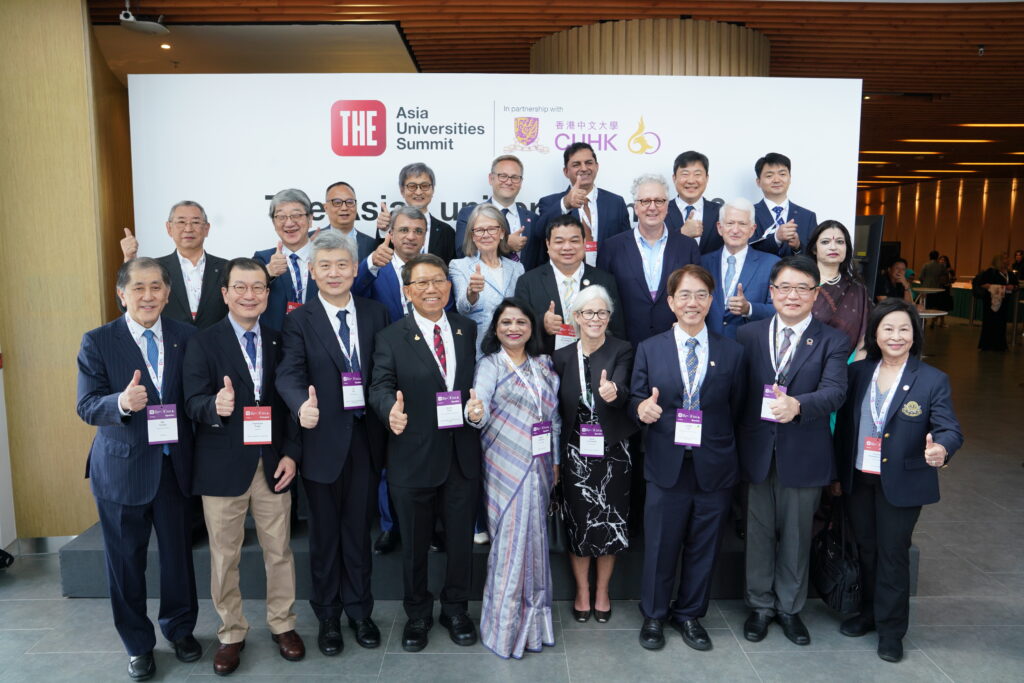 The summit is attended by 35 presidents of top universities around the globe.