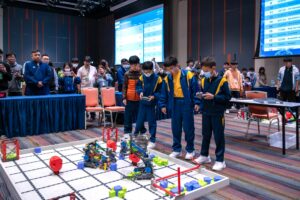 CUHK’s CINTEC joined the Asian Robotics League in organising the “Hong Kong Tech Challenge Junior 2023-2024”.